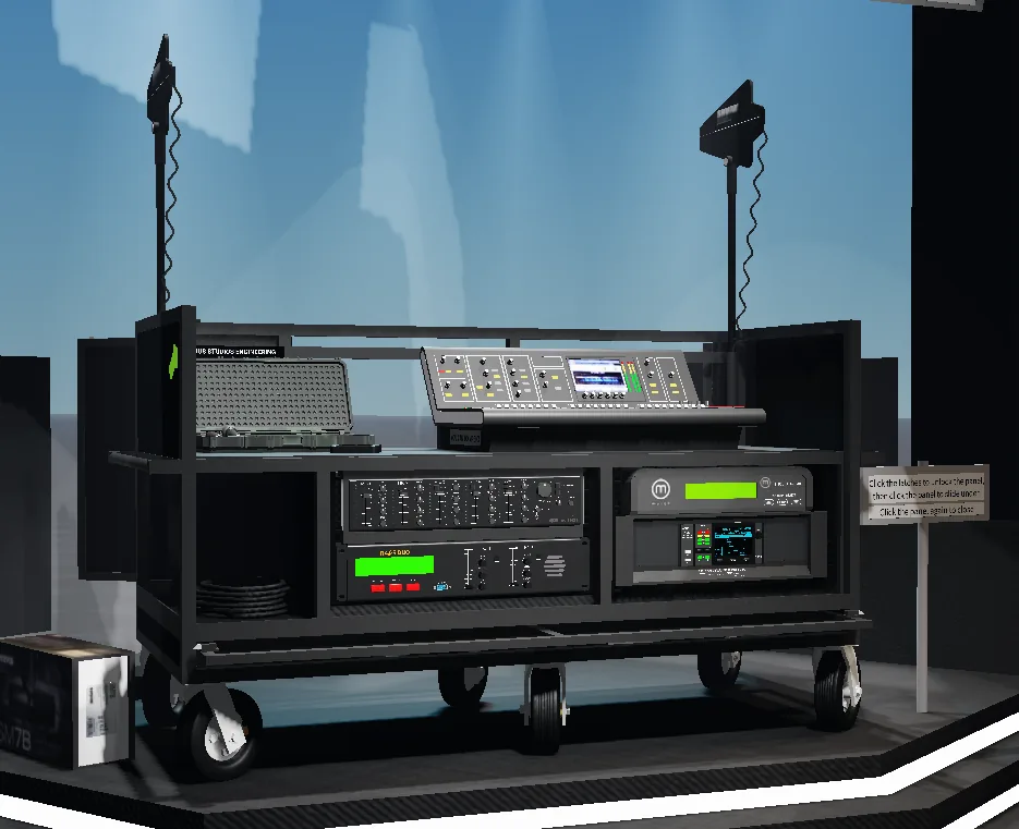Audio mixer cart Roblox asset preview